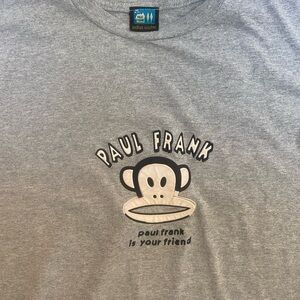 Paul Frank Man’s Gray Tee Size Large